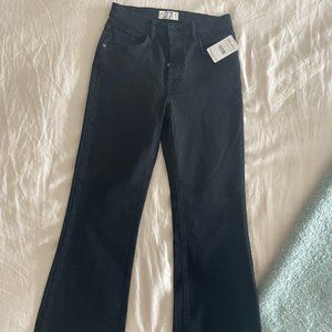 Free People Flare Black Jeans - NEW WITH TAGS